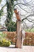 Sculpture on the cemetery