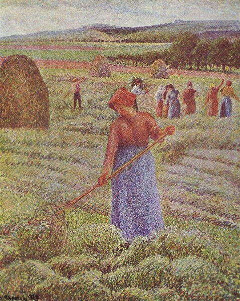 File:Heuernte bei Eragny-sur-Epte (1889) - Camille Pissarro.jpg