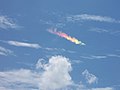 Circumhorizontal arc in Florida (USA)