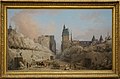 * Nomination Neue Pinakothek Munich: Hubert Robert, Abbruch der Häuser auf dem Pont au Change.--PIERRE ANDRE LECLERCQ 10:15, 2 January 2017 (UTC)  Oppose Sorry, your choice of ISO (2500) was too high, therefore we have here a very strong color noise, not correctibe. The pincushion distortion is too high too, but this is correctible. I know this museum, the light is good, on can shot whith a lower ISO.--Jebulon 15:29, 2 January 2017 (UTC)*  Done correction of the pincushion distortion on the original photo. Thank you for your advice, happy New Year. --PIERRE ANDRE LECLERCQ 16:14, 2 January 2017 (UTC) * Decline