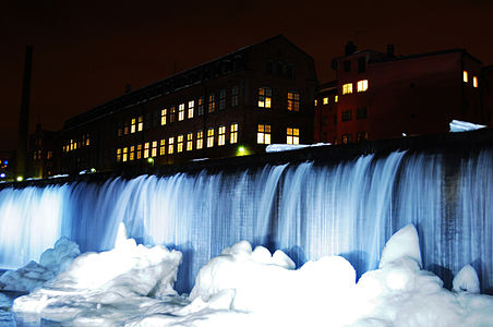 Icy Waterfall