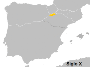 Evolucion territoriala de l'aragonés (pas exact).