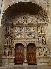 Portada de la iglesia de Santo Tomás (Haro), de Felipe Bigarny, 1516-1519.