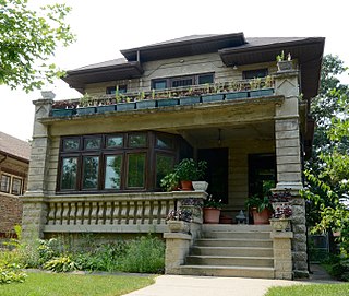 Anton E. Hanson House Historic house in Illinois, United States