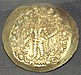 A gold Indo-Sassanid coin.