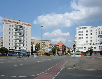 So kommt man zu dem Innsbrucker Platz mit den Öffentlichen - Mehr zum Ort Hier