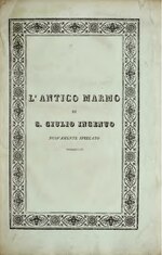 Миниатюра для Файл:Intorno l'antico marmo di C. Giulio Ingenuo (IA intornolanticoma00labu).pdf