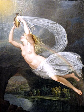 Iris Carrying the Water of the River Styx to Olympus for the Gods to Swear By, Guy Head, c. 1793 - Nelson-Atkins Museum of Art - DSC08946.JPG