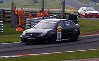 James Nash i British Touring Car Championship på Oulton Park 2010.