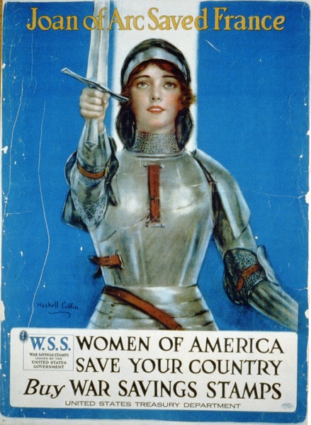 https://upload.wikimedia.org/wikipedia/commons/thumb/3/31/Joan_of_Arc_saved_France-Women_of_America%2C_save_your_country-Buy_War_Savings_Stamps_LCCN2002708944.tif/lossy-page1-439px-Joan_of_Arc_saved_France-Women_of_America%2C_save_your_country-Buy_War_Savings_Stamps_LCCN2002708944.tif.jpg