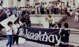 Carmen and the Diokno family protest through KAAKBAY, the leading organization of the first coalition JAJA Kaakbay Protest Against Human Rights Abuses.png