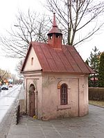 Znajdująca się przy ul. Kobierzyńskiej Kapliczka przydrożna zbudowana w formie miniaturowego kościoła. Widniała już na mapie z 1903 r.