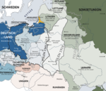 Karte der vierten polnischen Teilung