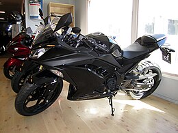 kawasaki ninja 300 black and pink