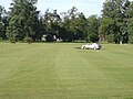 Grass-cutting of the golf field