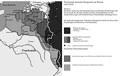 Mapa Generalnego Gubernatorstwa Belgijskiego