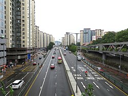 Kwai Chung Road, near Mei Foo Sun Chuen (Hong Kong).jpg