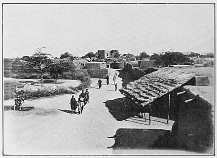 Abéché, capital of Wadai, in 1918 after the French had taken over
