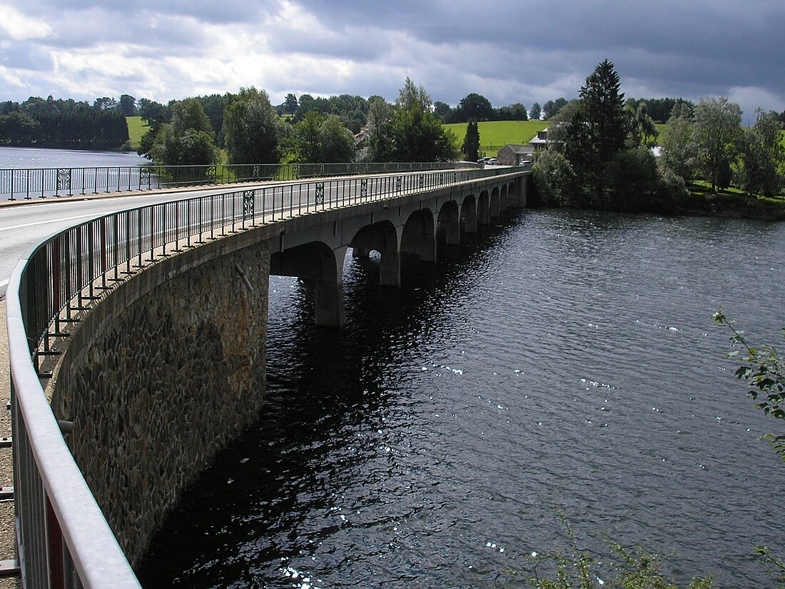 File:Lac de Robertville , Pont Haelen.jpg