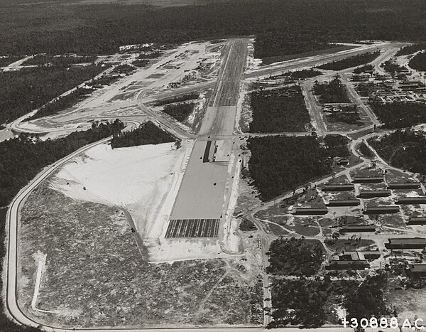 View of Atkinson Field, 1946