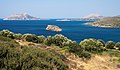 3999) Paysage au Cap Sounion, île d'Arkhis Island, Grèce. 10 Novembre 2021