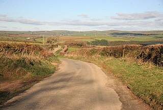 Middle Taphouse Human settlement in England