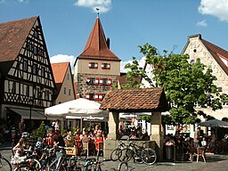 Marknadsplatsen vid Hersbrucker Tor