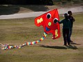 * Nomination Persons with kite at Shenzhen Lotus Hill Park --Ermell 07:19, 4 November 2017 (UTC) * Promotion Good quality. --Basotxerri 08:55, 4 November 2017 (UTC)