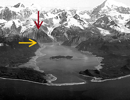 1958 Lituya Bay, terremoto de Alaska y megatsunami - 1958 ...