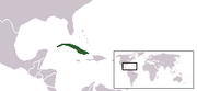 Localização de Cuba