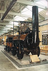 Die Locomotion No. 1 im Museum in Darlington