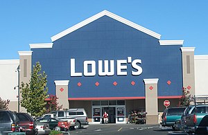 A typical Lowe's storefront, in Santa Clara, C...