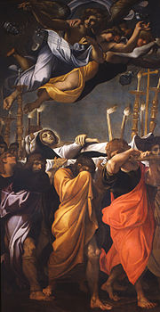 Ludovico Carracci, Les funérailles de la Vierge.jpg