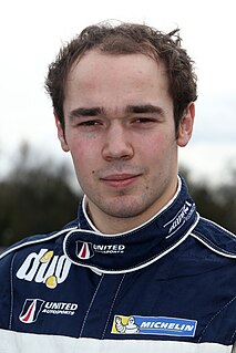 Luke Davenport British racing driver