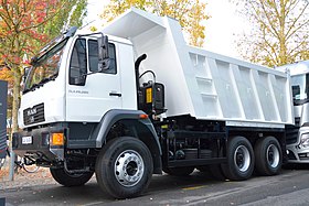 MAN CLA 26.280 6x4 rear tipper for overseas market. Spielvogel 1.jpg