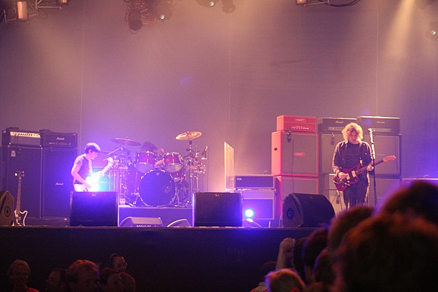 My Bloody Valentine performing in 2008