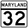 MD Route 32.svg