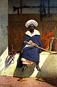 Jean-Joseph Benjamin-Constant - Le Caïd marocain Tahamy (seconde moitié du XIXe -début XXe siècle)