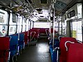 1998年までは座席モケットは一般席が赤・優先席が青