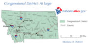 Vignette pour District congressionnel at-large du Montana