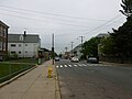 Looking north along Main Street near intersection with Medford Street; Medford, Massachusetts.