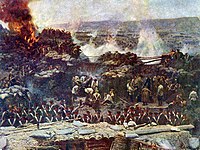 Detajl slike Obleganje Sevastopola