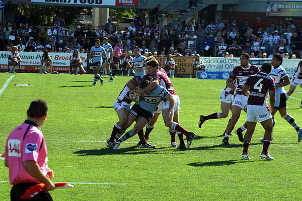 Cronulla attack Manly in August 2009