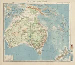 300px map australia and pacific islands 1928 1940   touring club italiano cart trc 19