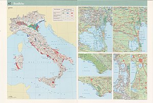 300px map drainage 1990   touring club italiano cart tem 062