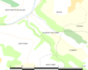 Caumont-sur-Orne所在地圖 ê uī-tì