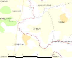 Map commune FR insee code 57009.png