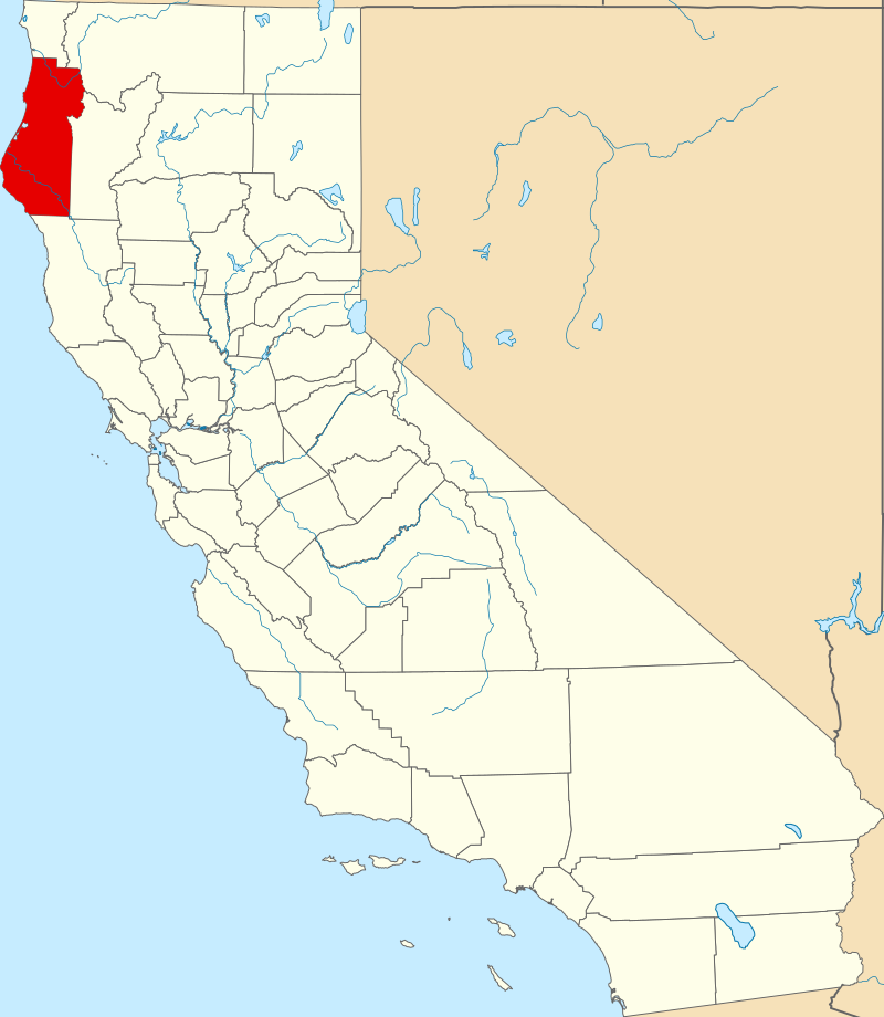 Location in the state of California