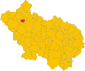 Map of comune of Trivigliano (province of Frosinone, region Lazio, Italy).svg