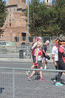 Maratona di Roma in 2018